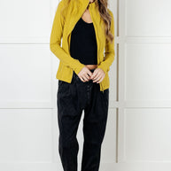 Rae Mode Staying Swift Activewear Jacket in Yellow Pear-Layers-Ave Shops-[option4]-[option5]-[option6]-[option7]-[option8]-Shop-Boutique-Clothing-for-Women-Online