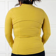Rae Mode Staying Swift Activewear Jacket in Yellow Pear-Layers-Ave Shops-[option4]-[option5]-[option6]-[option7]-[option8]-Shop-Boutique-Clothing-for-Women-Online