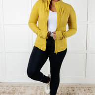 Rae Mode Staying Swift Activewear Jacket in Yellow Pear-Layers-Ave Shops-[option4]-[option5]-[option6]-[option7]-[option8]-Shop-Boutique-Clothing-for-Women-Online