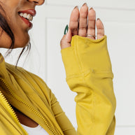 Rae Mode Staying Swift Activewear Jacket in Yellow Pear-Layers-Ave Shops-[option4]-[option5]-[option6]-[option7]-[option8]-Shop-Boutique-Clothing-for-Women-Online