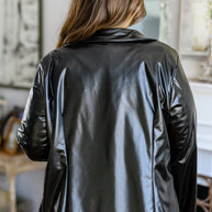 Streets of Dublin Faux Leather Blazer-Womens-Ave Shops-[option4]-[option5]-[option6]-[option7]-[option8]-Shop-Boutique-Clothing-for-Women-Online