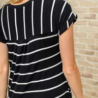 Striped Maxi Dress In Black-Womens-Ave Shops-[option4]-[option5]-[option6]-[option7]-[option8]-Shop-Boutique-Clothing-for-Women-Online