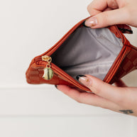 Subtly Checked Cosmetic Bags set of 4 in Brown-Accessories-Ave Shops-[option4]-[option5]-[option6]-[option7]-[option8]-Shop-Boutique-Clothing-for-Women-Online