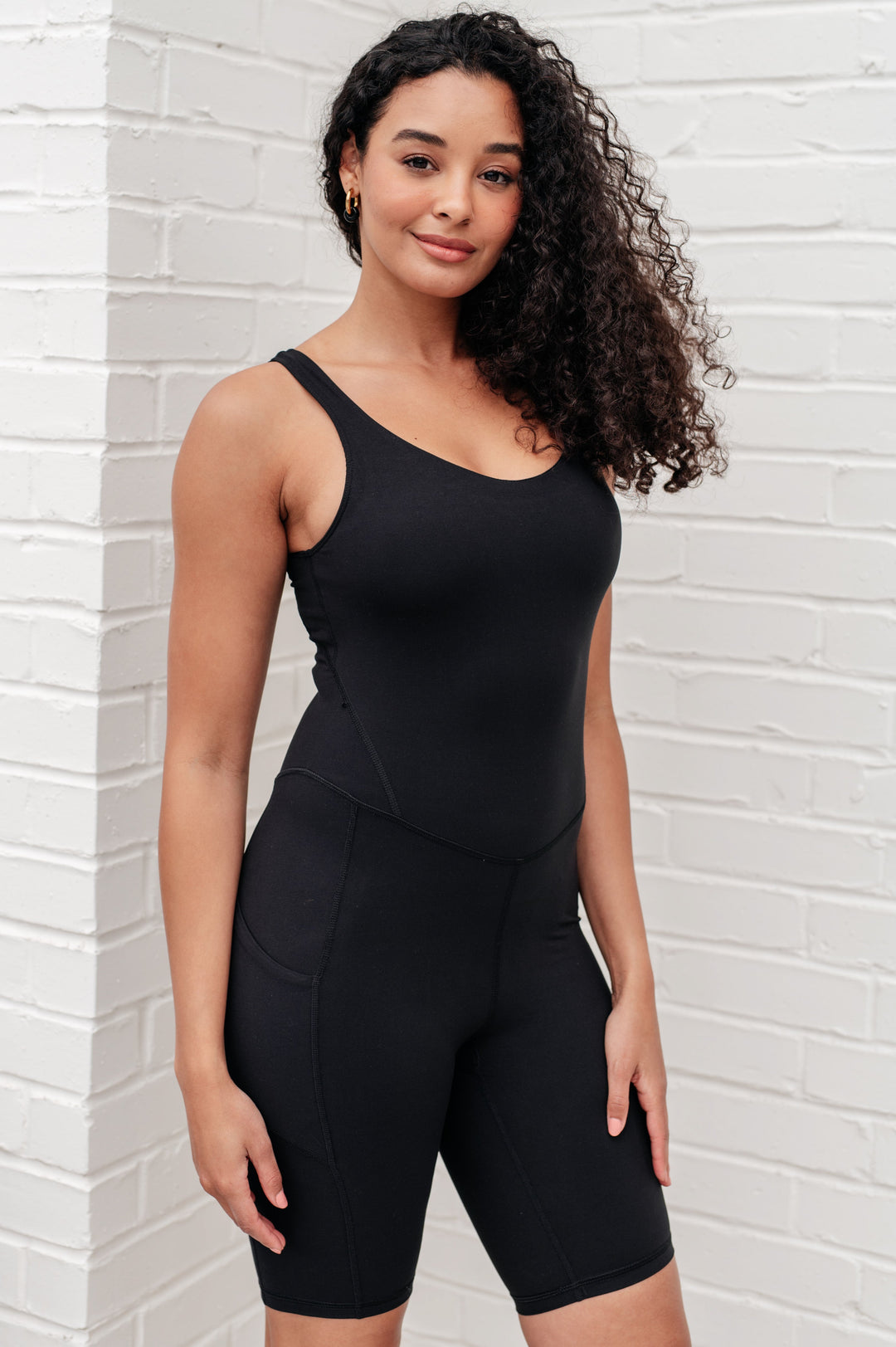 Rae Mode Sun Salutations Body Suit in Black-Athleisure-Ave Shops-[option4]-[option5]-[option6]-[option7]-[option8]-Shop-Boutique-Clothing-for-Women-Online