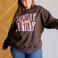 Sunday Funday Graphic Sweatshirt-Tops-Ave Shops-[option4]-[option5]-[option6]-[option7]-[option8]-Shop-Boutique-Clothing-for-Women-Online