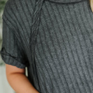 Zenana Sunday's Bestie Mineral Wash Top in Ash Black-Womens-Ave Shops-[option4]-[option5]-[option6]-[option7]-[option8]-Shop-Boutique-Clothing-for-Women-Online