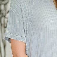 Zenana Sunday's Bestie Mineral Wash Top in Light Grey-Womens-Ave Shops-[option4]-[option5]-[option6]-[option7]-[option8]-Shop-Boutique-Clothing-for-Women-Online