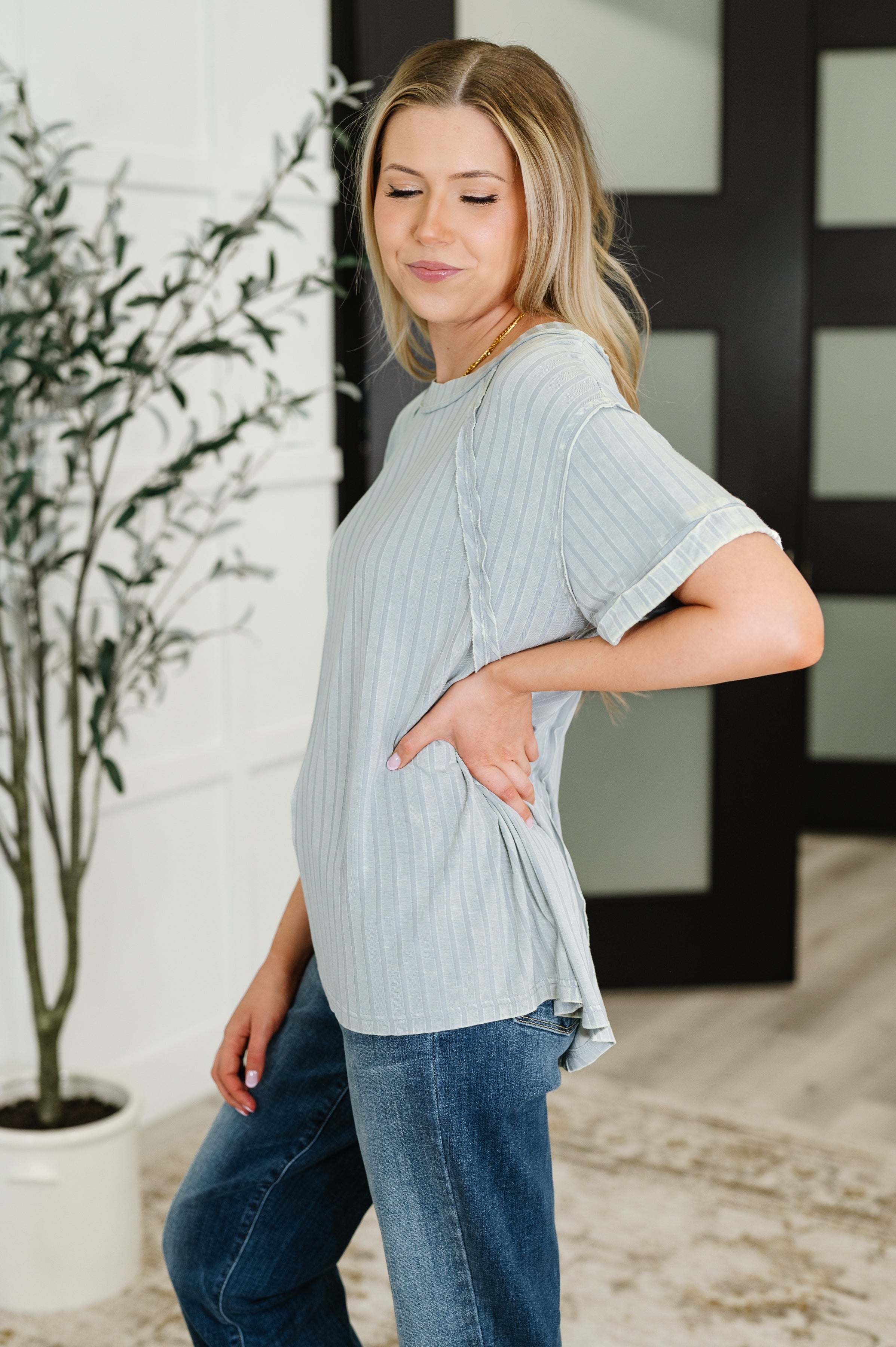 Zenana Sunday's Bestie Mineral Wash Top in Light Grey-Womens-Ave Shops-[option4]-[option5]-[option6]-[option7]-[option8]-Shop-Boutique-Clothing-for-Women-Online