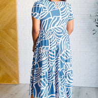 Surf Watch Tiered Midi Dress-Dresses-Ave Shops-[option4]-[option5]-[option6]-[option7]-[option8]-Shop-Boutique-Clothing-for-Women-Online