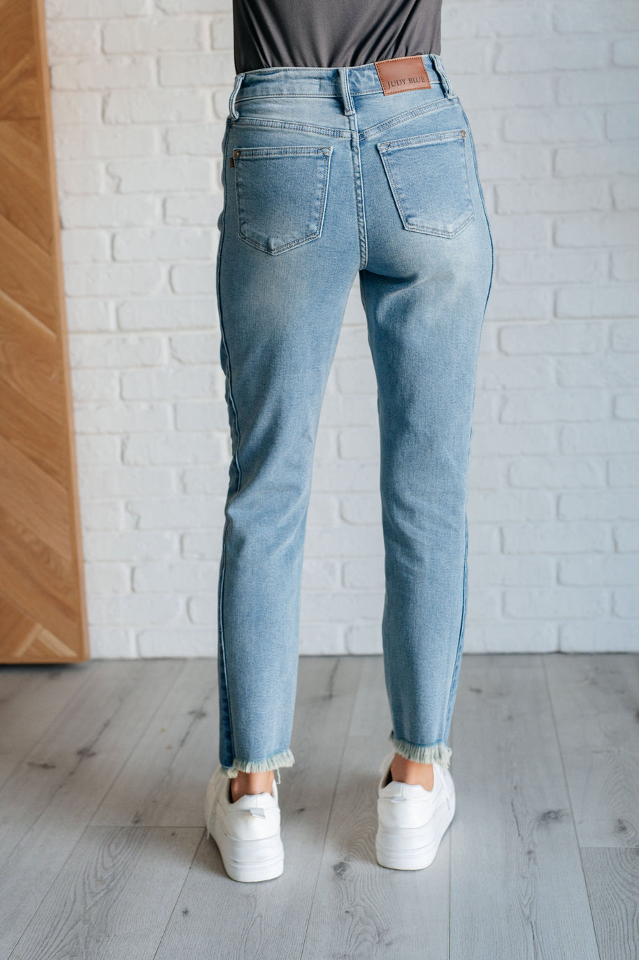 Judy Blue Susan High Rise Side Panel Detail Slim Jeans-Denim-Ave Shops-[option4]-[option5]-[option6]-[option7]-[option8]-Shop-Boutique-Clothing-for-Women-Online