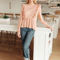 Sweet Confession Top In Blush-Womens-Ave Shops-[option4]-[option5]-[option6]-[option7]-[option8]-Shop-Boutique-Clothing-for-Women-Online