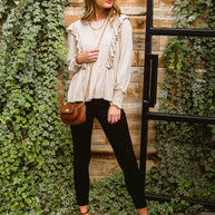 Sweet Confession Top In Seashell-Womens-Ave Shops-[option4]-[option5]-[option6]-[option7]-[option8]-Shop-Boutique-Clothing-for-Women-Online