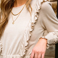 Sweet Confession Top In Seashell-Womens-Ave Shops-[option4]-[option5]-[option6]-[option7]-[option8]-Shop-Boutique-Clothing-for-Women-Online