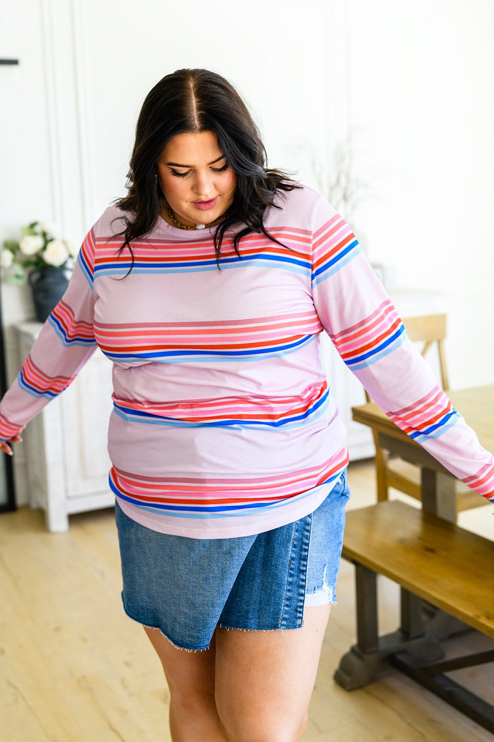 Sweet Like Candy Striped Long Sleeve-Tops-Ave Shops-[option4]-[option5]-[option6]-[option7]-[option8]-Shop-Boutique-Clothing-for-Women-Online