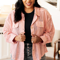 Sweeter Than Nectar Lace Button Down in Rose-Tops-Ave Shops-[option4]-[option5]-[option6]-[option7]-[option8]-Shop-Boutique-Clothing-for-Women-Online