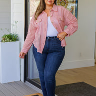 Sweeter Than Nectar Lace Button Down in Rose-Tops-Ave Shops-[option4]-[option5]-[option6]-[option7]-[option8]-Shop-Boutique-Clothing-for-Women-Online