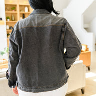 Lovely Visions Flower Embroidered Jacket-Layers-Ave Shops-[option4]-[option5]-[option6]-[option7]-[option8]-Shop-Boutique-Clothing-for-Women-Online