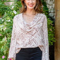 Take Flight Cowl Neck Top-Womens-Ave Shops-[option4]-[option5]-[option6]-[option7]-[option8]-Shop-Boutique-Clothing-for-Women-Online