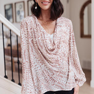 Take Flight Cowl Neck Top-Womens-Ave Shops-[option4]-[option5]-[option6]-[option7]-[option8]-Shop-Boutique-Clothing-for-Women-Online