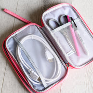 Technically Everything Tech Case in Pink-Accessories-Ave Shops-[option4]-[option5]-[option6]-[option7]-[option8]-Shop-Boutique-Clothing-for-Women-Online