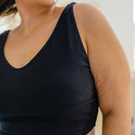 Tell Me More Crop Tank In Black-Tops-Ave Shops-[option4]-[option5]-[option6]-[option7]-[option8]-Shop-Boutique-Clothing-for-Women-Online