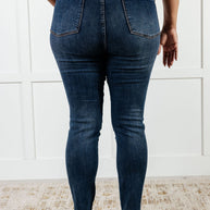 Judy Blue Tessa High Rise Control Top Step Hem Skinny Jeans-Womens-Ave Shops-[option4]-[option5]-[option6]-[option7]-[option8]-Shop-Boutique-Clothing-for-Women-Online