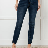 Judy Blue Tessa High Rise Control Top Step Hem Skinny Jeans-Womens-Ave Shops-[option4]-[option5]-[option6]-[option7]-[option8]-Shop-Boutique-Clothing-for-Women-Online