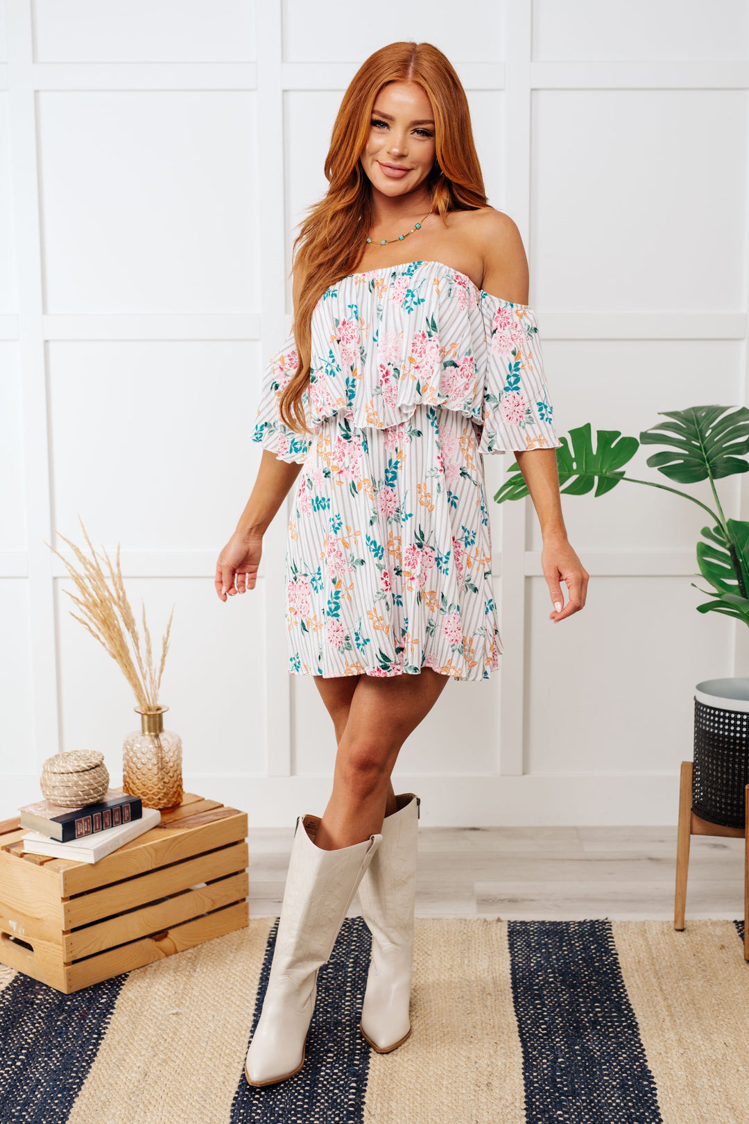 That's the Way It Should Be Floral Dress-Dresses-Ave Shops-[option4]-[option5]-[option6]-[option7]-[option8]-Shop-Boutique-Clothing-for-Women-Online