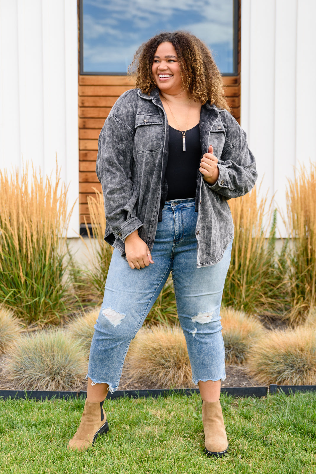 The Basics Bodysuit In Black-Womens-Ave Shops-[option4]-[option5]-[option6]-[option7]-[option8]-Shop-Boutique-Clothing-for-Women-Online