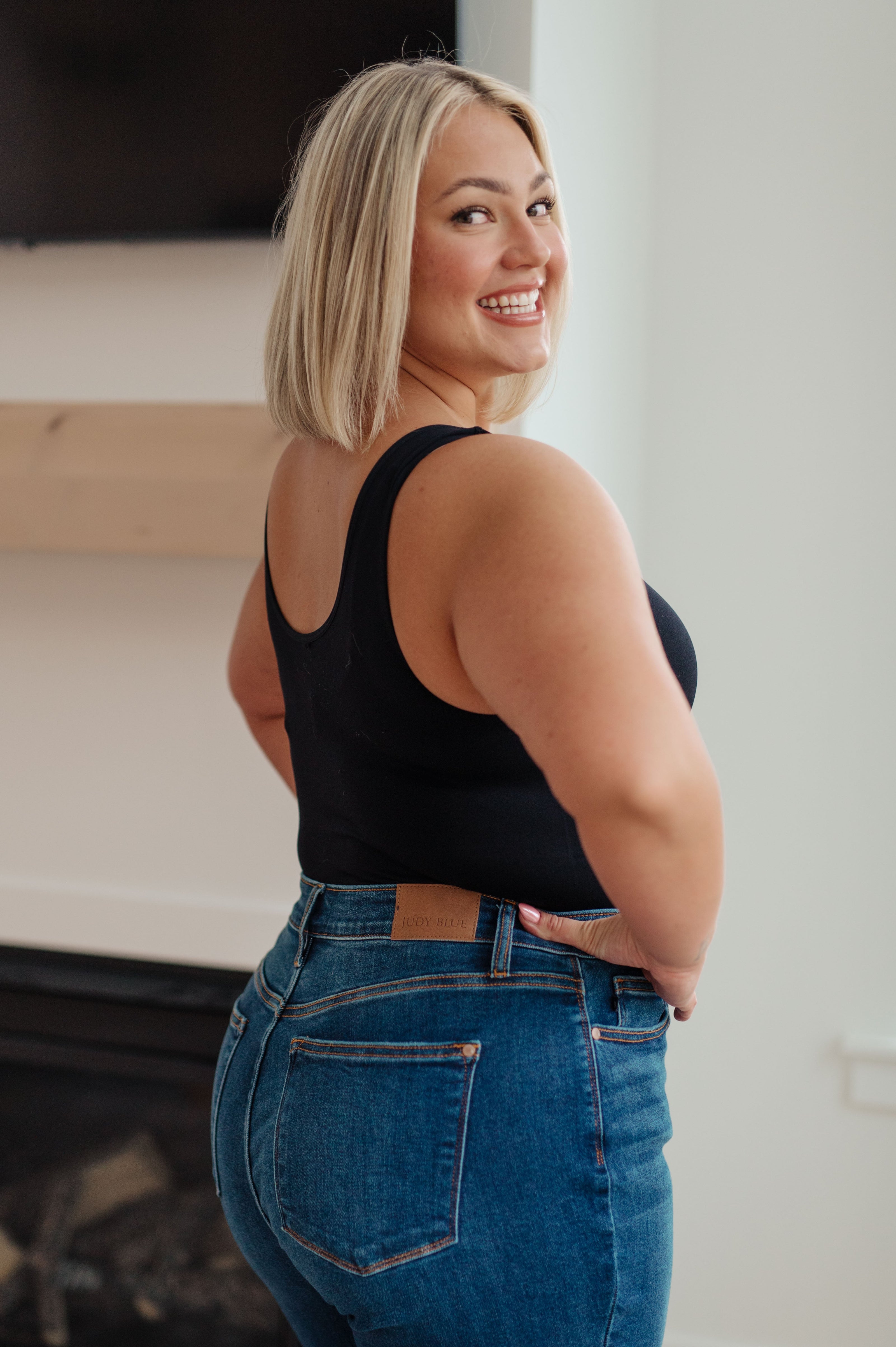 The Basics Bodysuit In Black-Womens-Ave Shops-[option4]-[option5]-[option6]-[option7]-[option8]-Shop-Boutique-Clothing-for-Women-Online