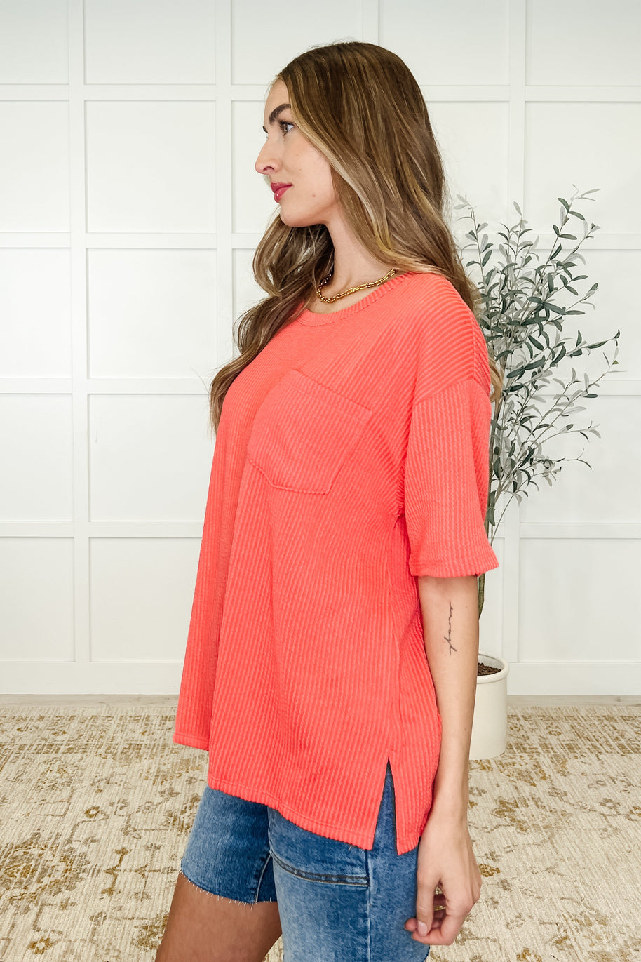 The Go-To Tee in Summer Coral-Womens-Ave Shops-[option4]-[option5]-[option6]-[option7]-[option8]-Shop-Boutique-Clothing-for-Women-Online