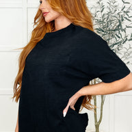 The Layback Relaxed Basic Tee in Black-Womens-Ave Shops-[option4]-[option5]-[option6]-[option7]-[option8]-Shop-Boutique-Clothing-for-Women-Online