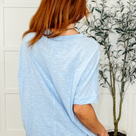 The Layback Relaxed Basic Tee in Light Blue-Womens-Ave Shops-[option4]-[option5]-[option6]-[option7]-[option8]-Shop-Boutique-Clothing-for-Women-Online
