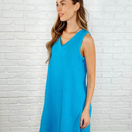 The Power I Hold V-Neck Ribbed Knit Dress in Aqua Glow-Womens-Ave Shops-[option4]-[option5]-[option6]-[option7]-[option8]-Shop-Boutique-Clothing-for-Women-Online