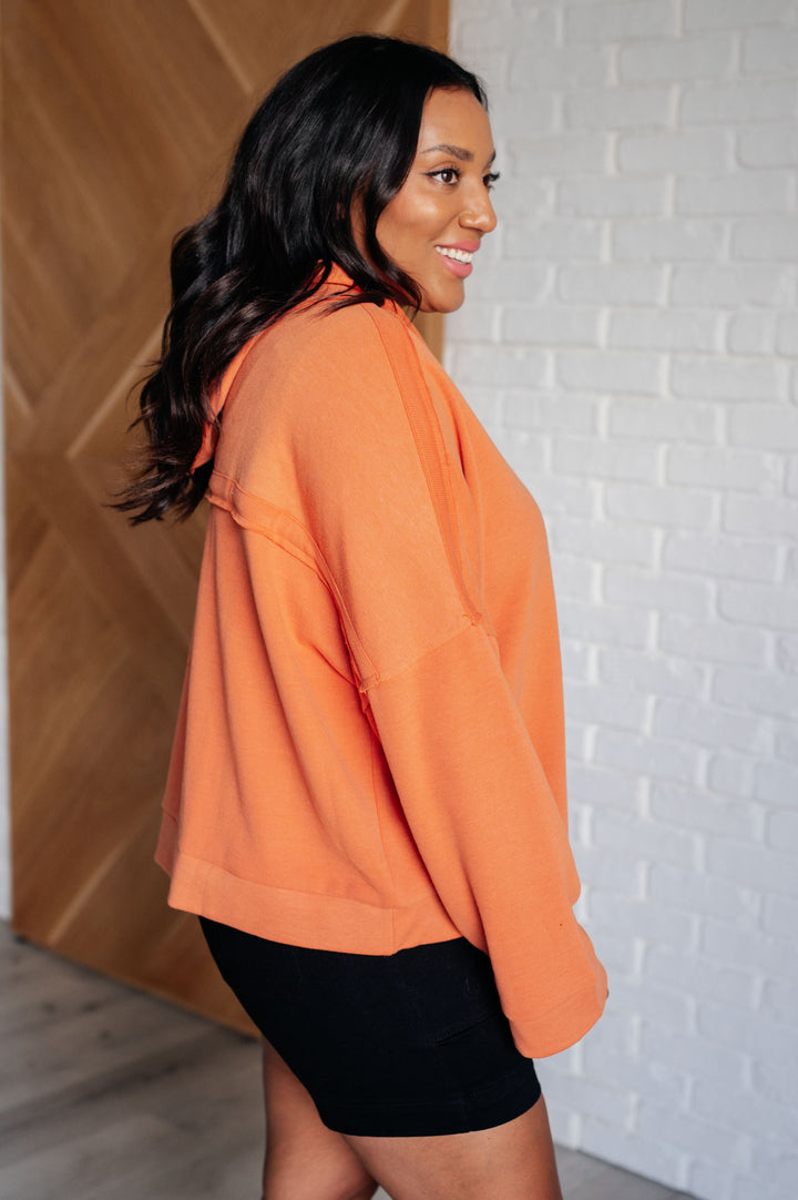 Throwback Heartthrob Hoodie in Orange-Tops-Ave Shops-[option4]-[option5]-[option6]-[option7]-[option8]-Shop-Boutique-Clothing-for-Women-Online