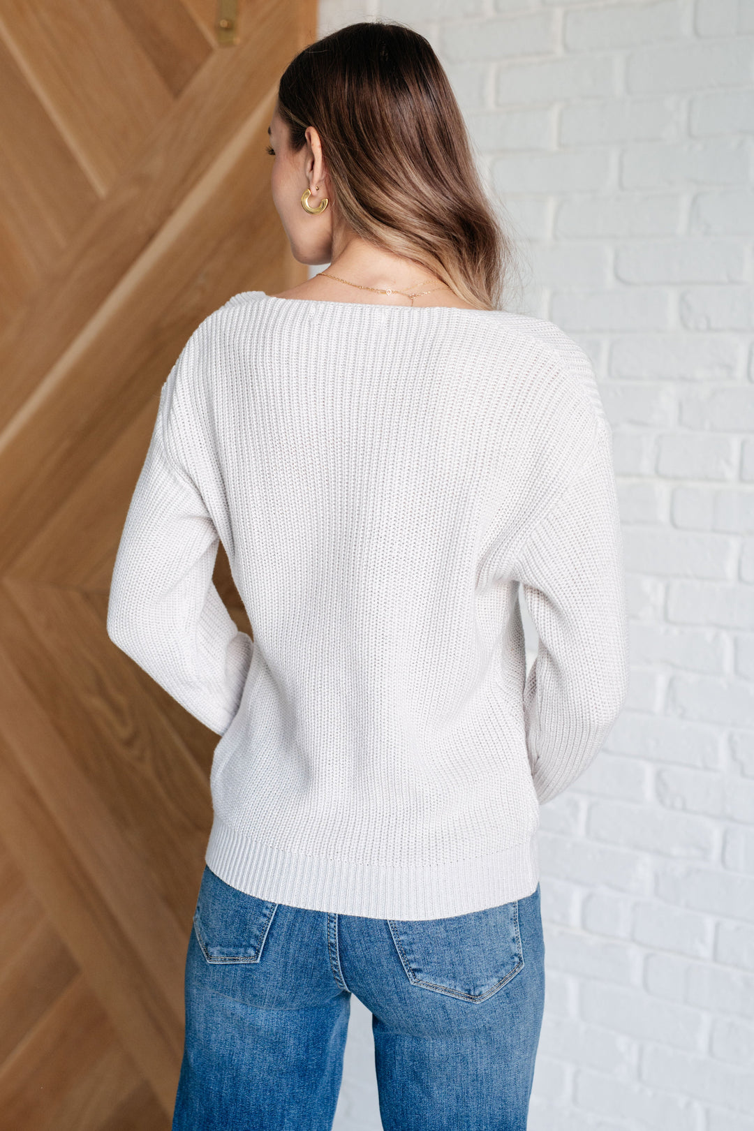 Told You So Ribbed Knit V Neck Sweater-Tops-Ave Shops-[option4]-[option5]-[option6]-[option7]-[option8]-Shop-Boutique-Clothing-for-Women-Online