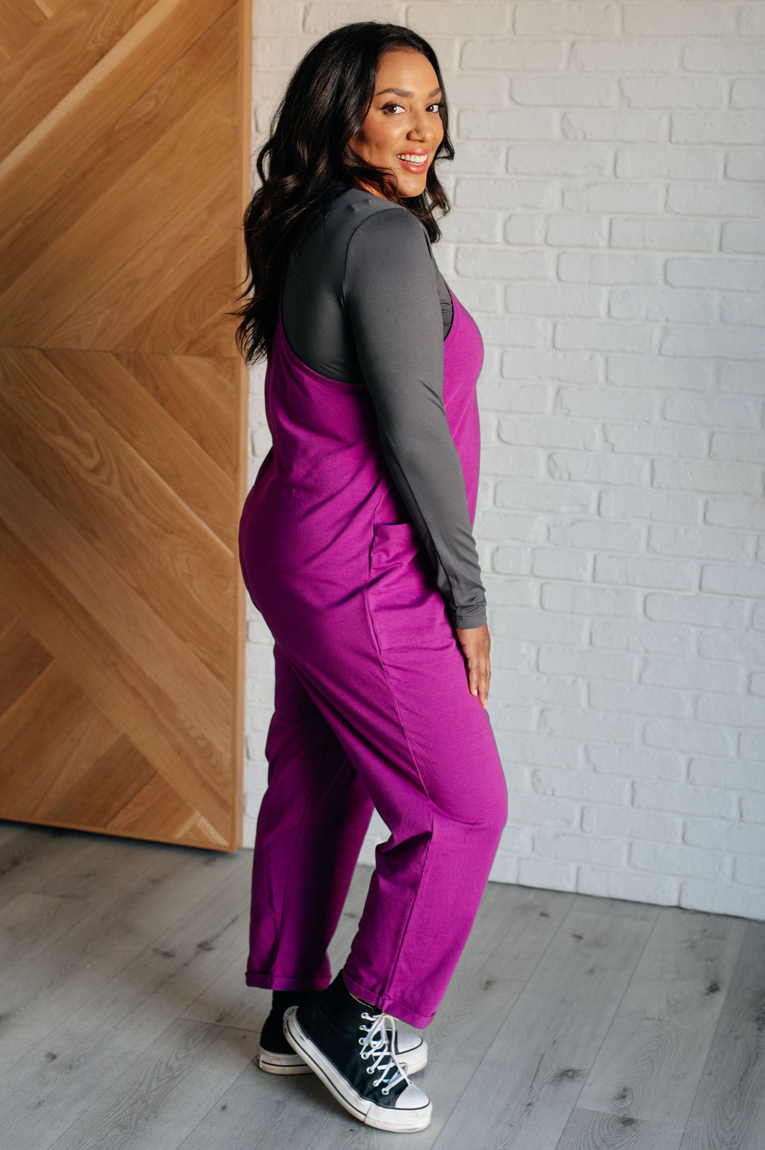 Zenana Totally Me Spaghetti Strap Jumpsuit in Light Plum-Jumpsuits & Rompers-Ave Shops-[option4]-[option5]-[option6]-[option7]-[option8]-Shop-Boutique-Clothing-for-Women-Online