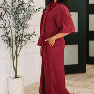 Travel Envy Ribbed Knit Dress in Wine-Womens-Ave Shops-[option4]-[option5]-[option6]-[option7]-[option8]-Shop-Boutique-Clothing-for-Women-Online