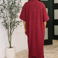 Travel Envy Ribbed Knit Dress in Wine-Womens-Ave Shops-[option4]-[option5]-[option6]-[option7]-[option8]-Shop-Boutique-Clothing-for-Women-Online