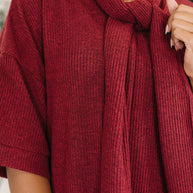 Travel Envy Ribbed Knit Dress in Wine-Womens-Ave Shops-[option4]-[option5]-[option6]-[option7]-[option8]-Shop-Boutique-Clothing-for-Women-Online