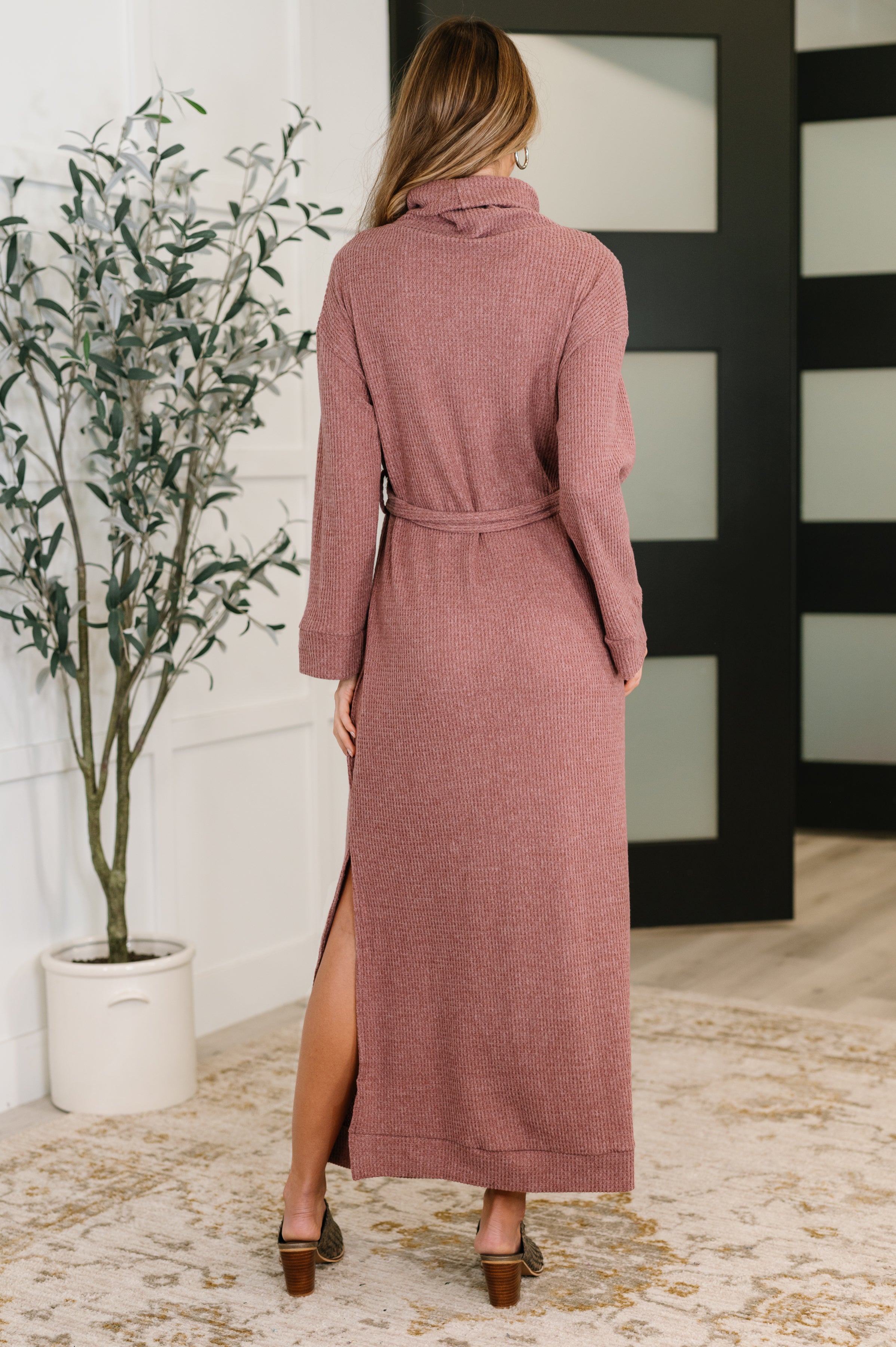 Travel Plush Knit Dress in Autumn Berry-Womens-Ave Shops-[option4]-[option5]-[option6]-[option7]-[option8]-Shop-Boutique-Clothing-for-Women-Online