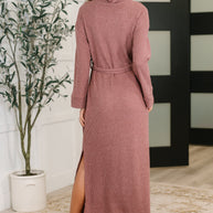 Travel Plush Knit Dress in Autumn Berry-Womens-Ave Shops-[option4]-[option5]-[option6]-[option7]-[option8]-Shop-Boutique-Clothing-for-Women-Online
