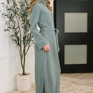 Travel Plush Knit Dress in Soft Teal-Womens-Ave Shops-[option4]-[option5]-[option6]-[option7]-[option8]-Shop-Boutique-Clothing-for-Women-Online