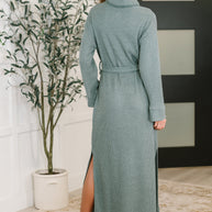 Travel Plush Knit Dress in Soft Teal-Womens-Ave Shops-[option4]-[option5]-[option6]-[option7]-[option8]-Shop-Boutique-Clothing-for-Women-Online