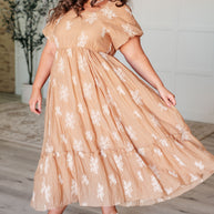 Trusting My Intuition Balloon Sleeve Dress in Camel-Dresses-Ave Shops-[option4]-[option5]-[option6]-[option7]-[option8]-Shop-Boutique-Clothing-for-Women-Online