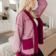Two Hearts Jacket In Plum-Womens-Ave Shops-[option4]-[option5]-[option6]-[option7]-[option8]-Shop-Boutique-Clothing-for-Women-Online