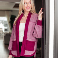 Two Hearts Jacket In Plum-Womens-Ave Shops-[option4]-[option5]-[option6]-[option7]-[option8]-Shop-Boutique-Clothing-for-Women-Online