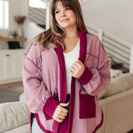 Two Hearts Jacket In Plum-Womens-Ave Shops-[option4]-[option5]-[option6]-[option7]-[option8]-Shop-Boutique-Clothing-for-Women-Online