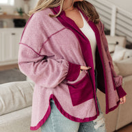 Two Hearts Jacket In Plum-Womens-Ave Shops-[option4]-[option5]-[option6]-[option7]-[option8]-Shop-Boutique-Clothing-for-Women-Online