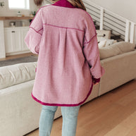 Two Hearts Jacket In Plum-Womens-Ave Shops-[option4]-[option5]-[option6]-[option7]-[option8]-Shop-Boutique-Clothing-for-Women-Online